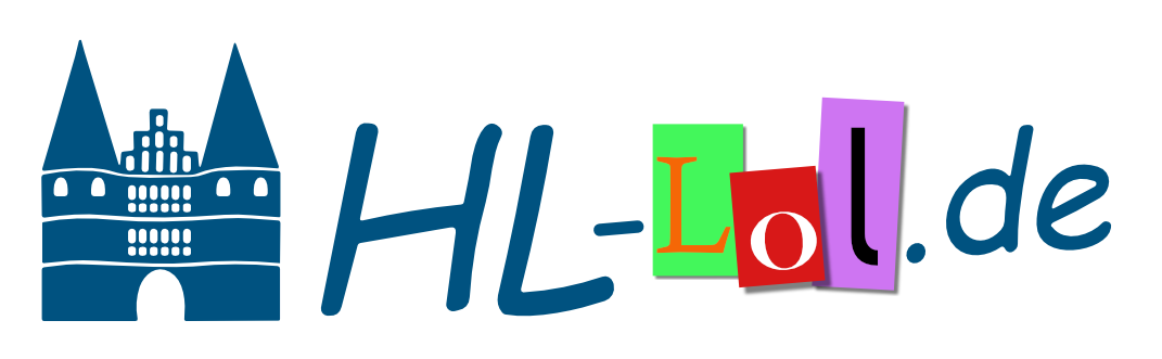 Logoparodie auf hl-live.de mit den Worten hl-lol.de